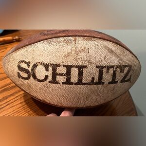 1970s Schlitz Beer Promotion Wilson Football
